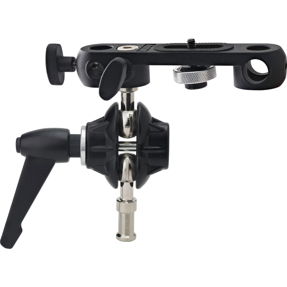 Kupo Double Ball Joint Adapter with Dual 5/8in (16mm) Studs with Camera Bracket (Open Box)
