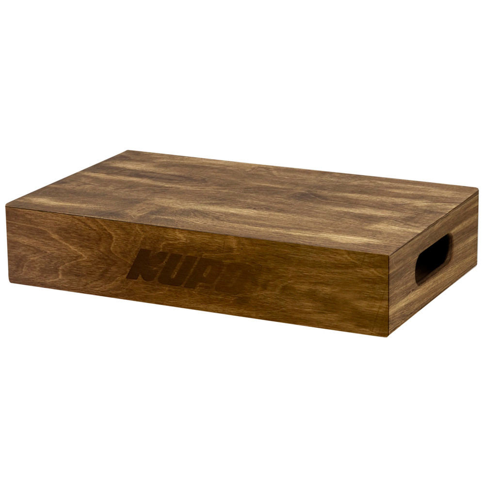 Kupo Brown Stained Apple Box - Half - 20In X 12In X 4In (Open Box)