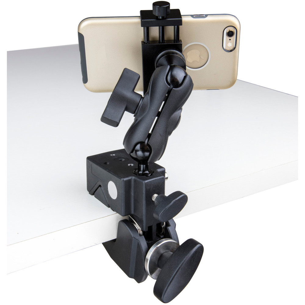 Kupo Universal Smartphone Clamp with 1/4in-20 Mount (Open Box)
