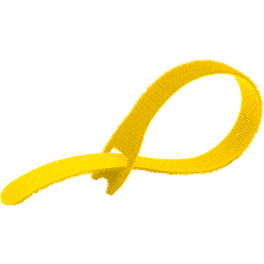 Kupo EZ-TIE Simple Cable Ties 0.78 x 7.87in (2 x 20cm) - Yellow (50 Pack) (Open Box)