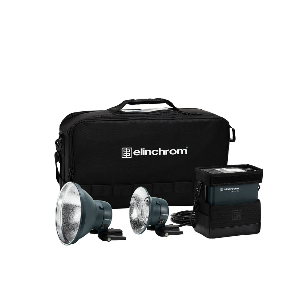 Elinchrom ELB 500 TTL Off Camera Flash Dual To Go Kit (Open Box)