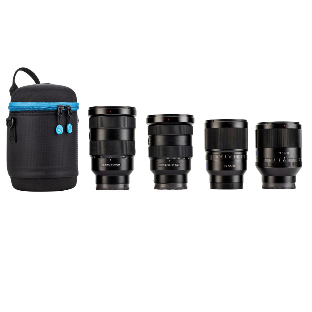 Tenba Tools Lens Capsule 6x4.5 in. (15x11 cm) - Black