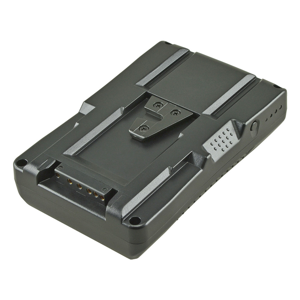 Jupio V-Mount Battery LED Indicator 14.4v 6600mAh (95Wh) - D-Tap and USB 5v DC Output (Open Box)