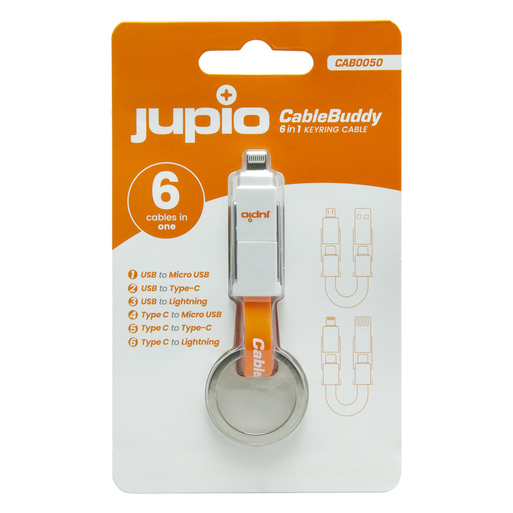 Jupio CableBuddy Multicable 6-in-1 (Open Box)