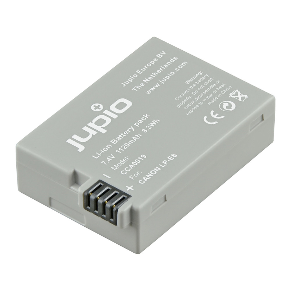 Jupio Value Pack: 2x Battery LP-E8 1120mAh + USB Dual Charger (Open Box)
