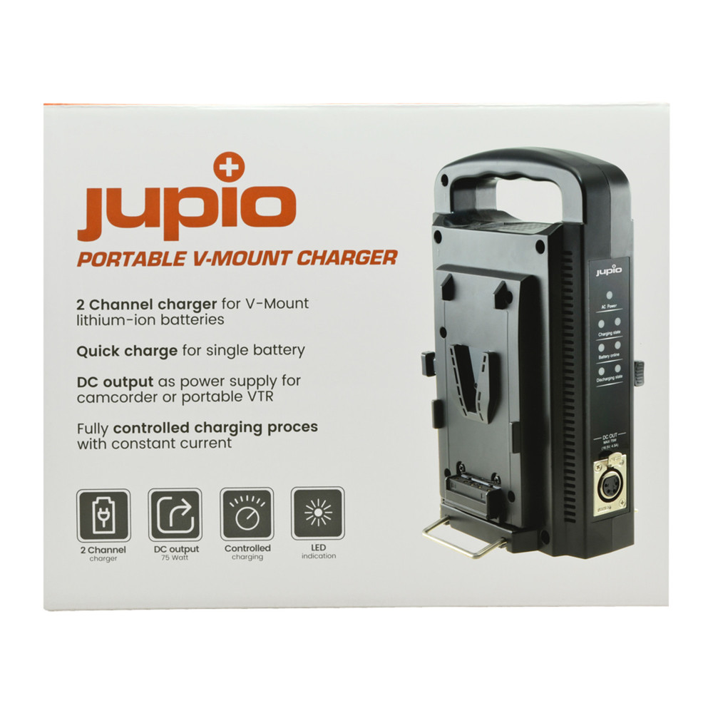 Jupio Portable V-Mount Charger (Open Box)