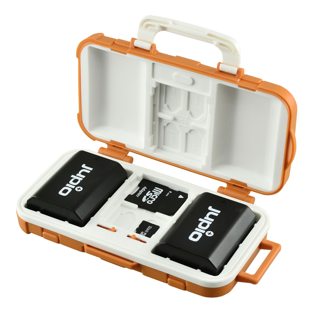 Jupio BatMem Case for 2x Camera Battery + 14 Memory Cards (Open Box)