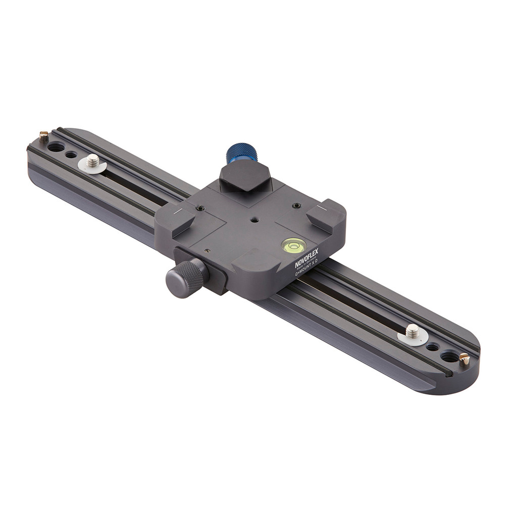 NOVOFLEX Q-Mount Double Cross-Clamping Quick Release Base without Plate (Open Box)