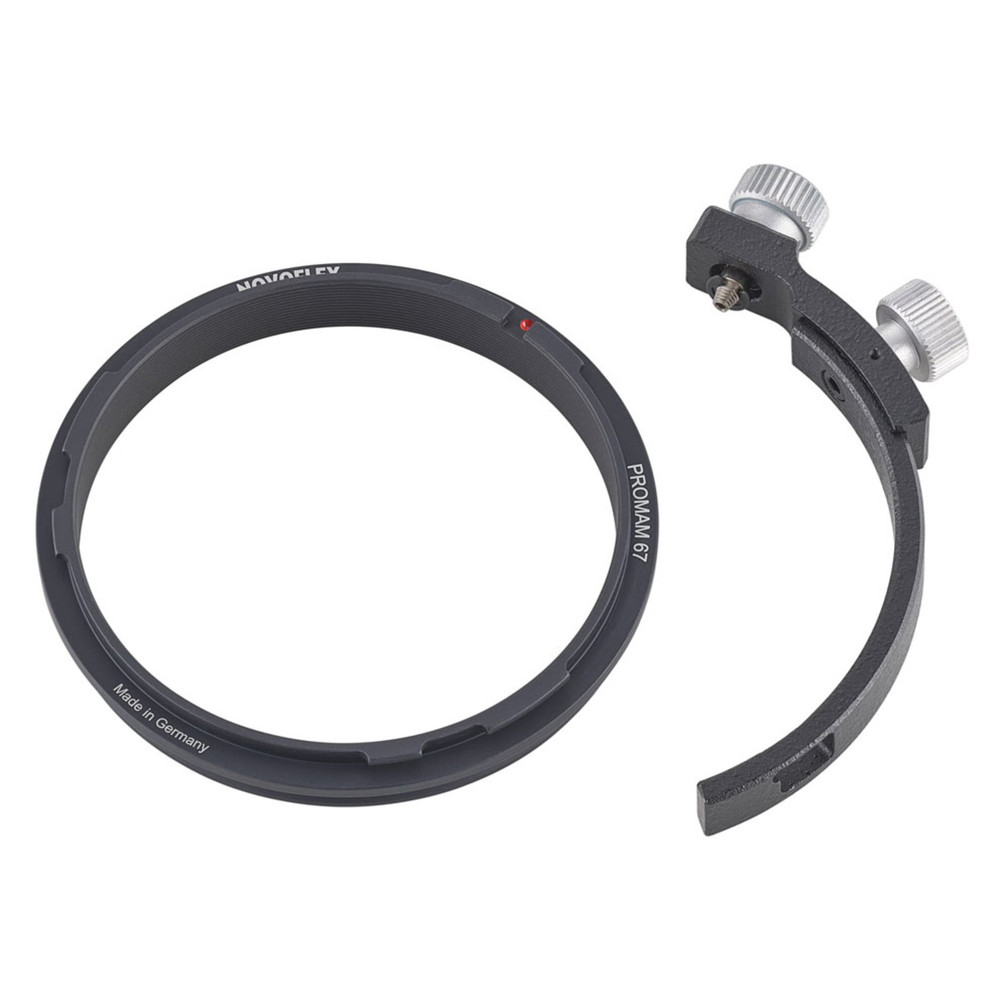 NOVOFLEX Adapter Mamiya RB/RZ67 Lenses w. Aperture Clamp to BALPRO and CASTBAL-PRO