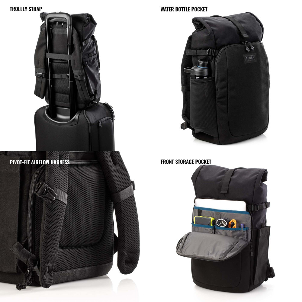 Tenba Fulton v2 14L Backpack - Black (Open Box)