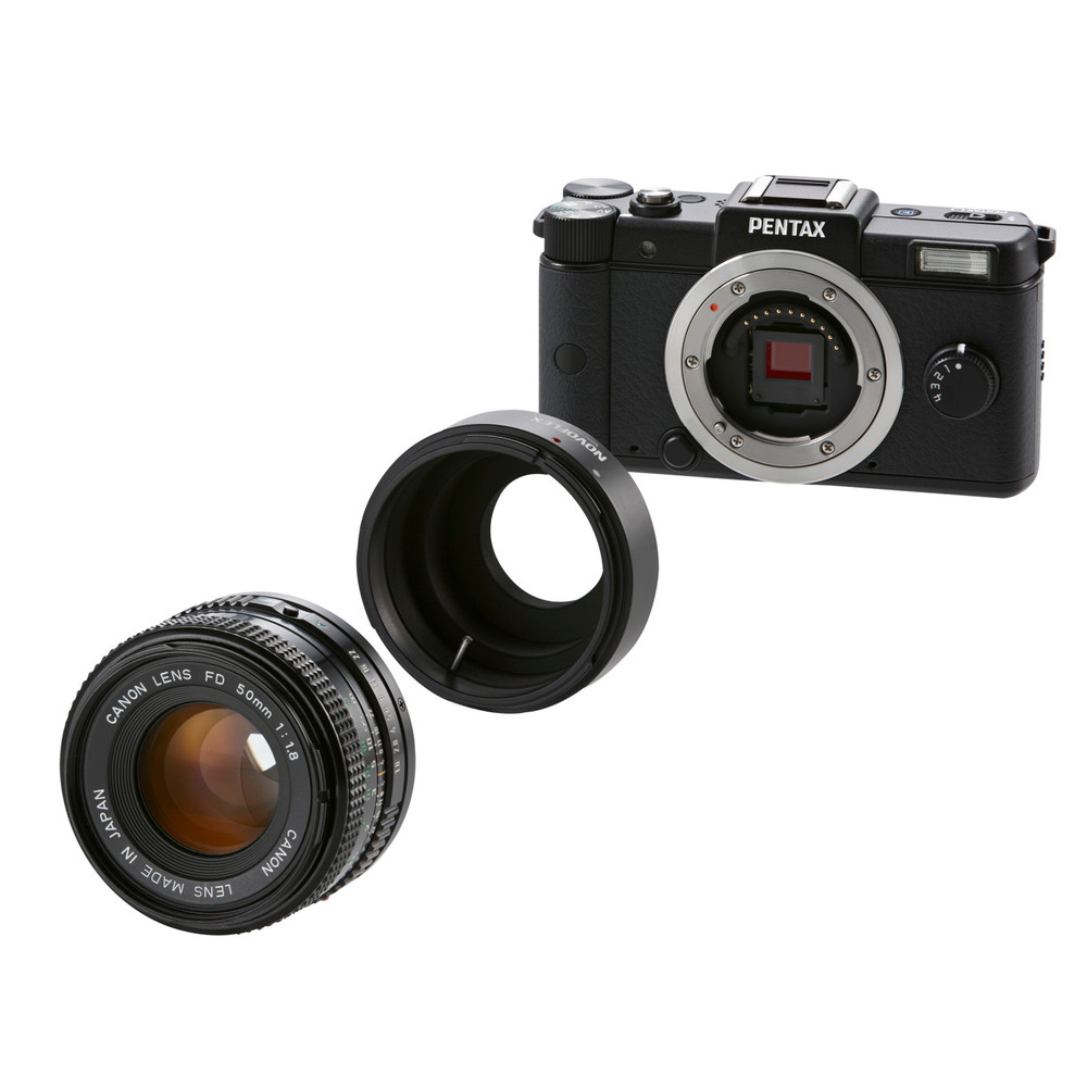 NOVOFLEX Adapter Canon FD Lenses to Pentax Q Body