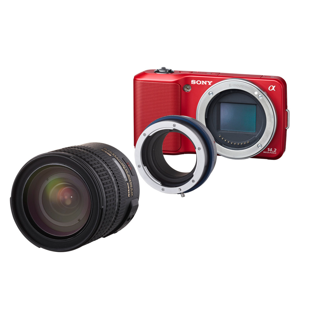 NOVOFLEX Adapter Sony E-Mount Camera Body to Nikon Lenses