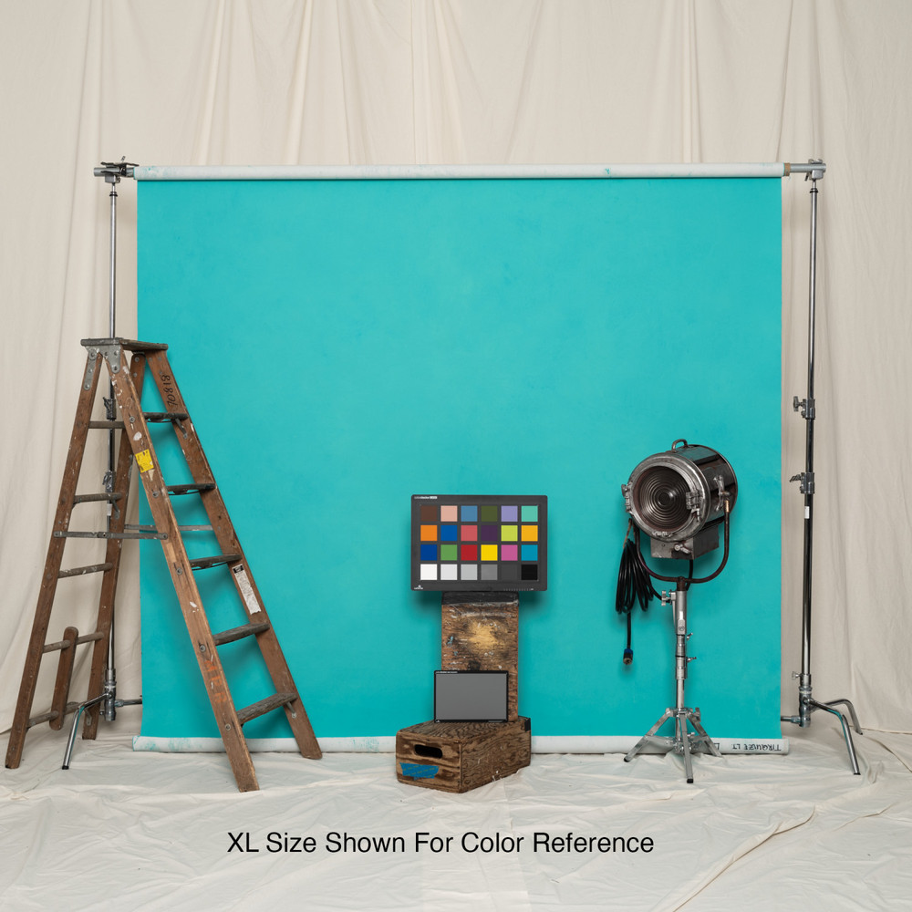 Gravity Backdrops Turquoise Low Texture XS