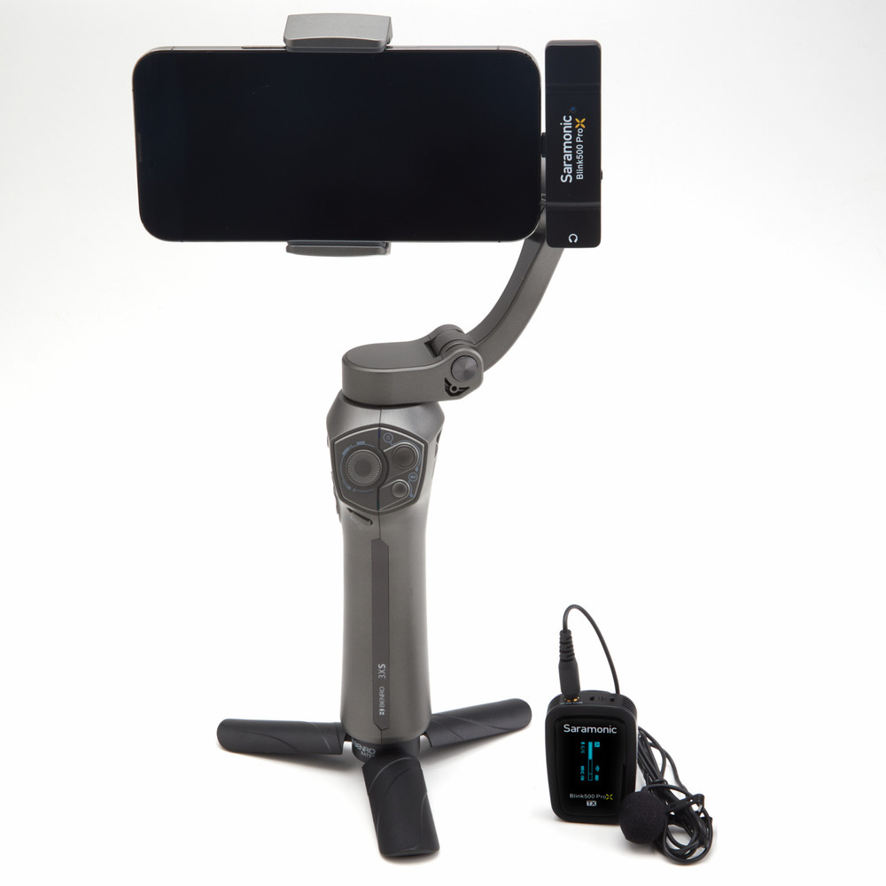 Saramonic Blink 500 ProX B3 Wireless Clip-On Mic System with Lavalier & Lightning Receiver for iPhone & iPad