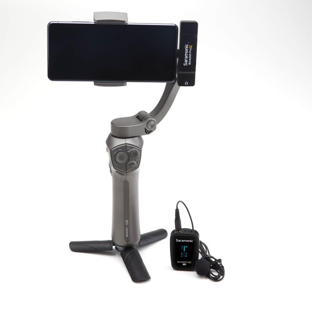 Saramonic Blink 500 ProX B5 Wireless Mic w/ Lavalier & USB-C Receiver for iPhone 15, Android, iPad & Computers