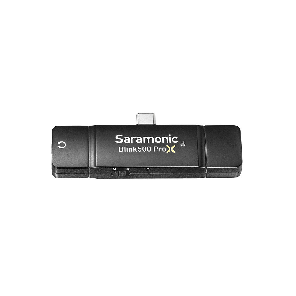 Saramonic Blink 500 ProX B5 Wireless Mic w/ Lavalier & USB-C Receiver for iPhone 15, Android, iPad & Computers