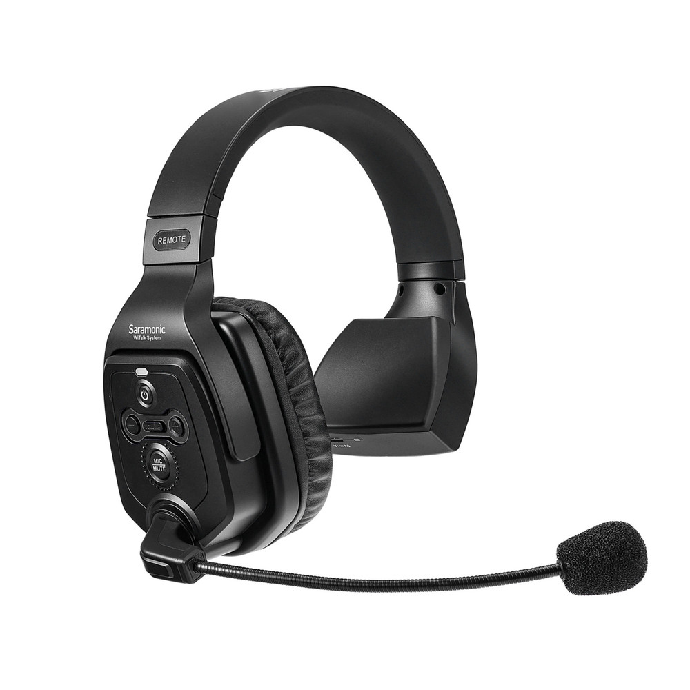 Saramonic WiTalk-WT4S 4-Person Full-Duplex 1.9GHz Wireless Single-Ear Headset Intercom System with Hard Case