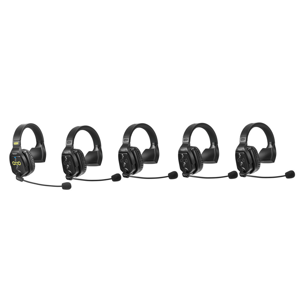 Saramonic WiTalk-WT5S 5-Person Full-Duplex 1.9GHz Wireless Single-Ear Headset Intercom System with Hard Case
