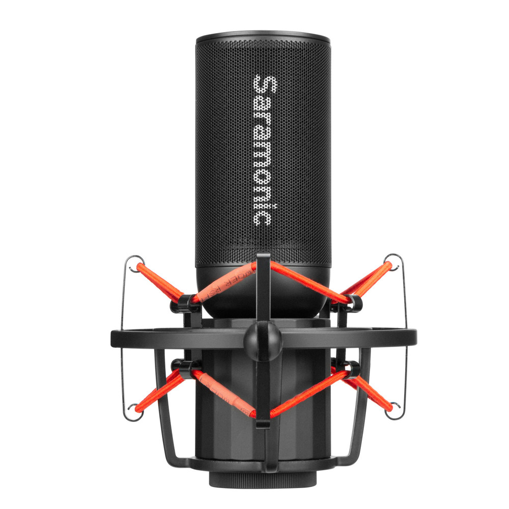 Saramonic SR-BV4 Supercardioid Large-Diaphragm Condenser Microphone with Shock Mount & Pop Filter