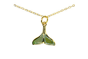 Small Cross Alaskan Jade 22K Gold Pendant | F&F Inc.

This marvelous small whale tail shaped Alaskan Jade piece is inlayed into a 22K Gold pendant.  This pendant comes with an 18" 22K Gold chain.  The dimensions of the Alaskan Jade pendant is approximately .26" x .42".  The product id # is PJ-1221-G

It is a 22K plate on sterling silver. The plating is with 30mils of 22K gold. Typically plating is done with 3mils of gold. We work with the extra gold plating to ensure your beautiful jewelry piece will have a strong gold color for years to come!! 

Genuine Jade (nephrite) is a fascinating gemstone and the state gem of Alaska. In prehistoric times, prized for its toughness, jade was used to make weapons, tools and later simple ornaments. Jade purportedly can protect you from evil, attract love and of course bring you good luck. It is now regarded as a symbol of energy and beauty. Stimulating creativity and mental agility along with harmony and balance. The jade we use comes from the Nana Region of Alaska.

All pendants come boxed with a Alasan Jade story card.

Enjoy your unique piece of history!




Features
Alaska Jade
Small Whale Tail Shape
18" 22K Gold chain
22K Gold
Lifetime Guarantee!!