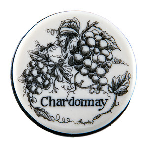 This is for our Vacuum Wine Pumps, that is topped off with a Chardonnay Resin Scrimshaw design.  The Vacuum Wine pump is approximately 1.69" x 3.36".  The Product ID # is NC 99 - Chardonnay.