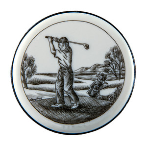 Male Golfer Vacuum Wine Pump