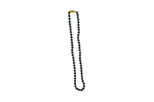 6MM 18" Jade Bead Necklace | F&F Inc.

This stunning 6mm 18" Genuine Jade Beaded Necklace The measurements of the beads 6mm.  The product ID is 6mm18inJ

This necklace has the Jade threaded on a durable silk strand, and between each bead it is knotted to prevent movement of the beads.  The clasp is gold in color.  

Genuine Jade (nephrite) is a fascinating gemstone. In prehistoric times, prized for its toughness, jade was used to make weapons, tools and later simple ornaments. Jade purportedly can protect you from evil, attract love and of course bring you good luck. It is now regarded as a symbol of energy and beauty. Stimulating creativity and mental agility along with harmony and balance. 

Enjoy your  beautiful piece of jewelry!

Features
6MM Jade Beads
18" Necklace 
Knotted between each bead
Lifetime Guarantee!!