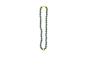 8MM 18" Jade Bead Necklace | F&F Inc.

This stunning 8mm 24" Genuine Jade Beaded Necklace The measurements of the beads 8mm.  The product ID is 8mm18inJ

This necklace has the Jade threaded on a durable silk strand, and between each bead it is knotted to prevent movement of the beads.  The clasp is gold in color.  

Genuine Jade (nephrite) is a fascinating gemstone. In prehistoric times, prized for its toughness, jade was used to make weapons, tools and later simple ornaments. Jade purportedly can protect you from evil, attract love and of course bring you good luck. It is now regarded as a symbol of energy and beauty. Stimulating creativity and mental agility along with harmony and balance. 

Colors of the Jade will vary.

Enjoy your  beautiful piece of jewelry!

Features
8MM Jade Beads
18" Necklace 
Knotted between each bead
Lifetime Guarantee!!