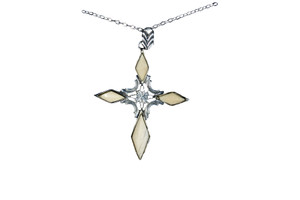 Unique Cross Alaskan Mammoth Sterling Silver Pendant | F&F Inc.

This is a unique cross pendant with Alaskan Mammoth.  The measurements of the pendant are approximately 1.2" x 1.5".  The product ID is EJ-1109-S.

The pre-historic Mammoth tusks are found as a bi - product of the gold mining industry in Alaska. They are carbon dated to be approximately 25,800 years old.  The color of your mammoth tusk may vary due to the minerals in the ground water where the tusks are buried.  The varying color of the mammoth tusks make each piece of jewelry unique. Cracks and splits in the ivory occur naturally due to it’s great age.  Our materials are considered eco-friendly because no animals were harmed in the making of this beautiful piece of jewelry. 

All pendants come boxed with a Mammoth Ivory story card.

Enjoy your unique piece of history!

Due to State law, the sale of antique Mammoth Ivory is not allowed to be sold in the following states. California, Hawaii, Nevada, New Jersey, New York, and Oregon.  If the product is to be shipped to these states, the order will be cancelled and you will be notified!

Features:

Alaskan Mammoth
Unique Cross Design
Sterling Silver
Lifetime Guarantee!!