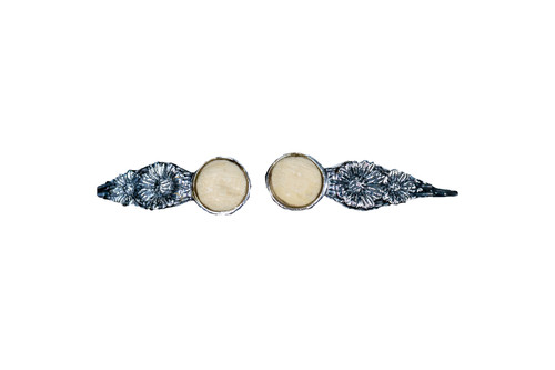 Circular Shaped Alaskan Mammoth with Floral Sterling Silver Cuff Bracelet| F&F Inc.

This trendy circular Alaskan Mammoth is inlayed into sterling silver cuff bracelet with intricate floral designs.  This bracelet has two sterling silver links in between the oval Alaskan Mammoth pieces.  The cuff bracelet is adjustable and the Mammoth gemstones size is approximately .31".  The product id # is BRM-1049-S.  One size fits all.               

The pre-historic Mammoth tusks are found as a bi - product of the gold mining industry in Alaska. They are carbon dated to be approximately 25,800 years old.  The color of your mammoth tusk may vary due to the minerals in the ground water where the tusks are buried.  The varying color of the mammoth tusks make each piece of jewelry unique. Cracks and splits in the ivory occur naturally due to it’s great age.  Our materials are considered eco-friendly because no animals were harmed in the making of this beautiful piece of jewelry. 

Enjoy your unique piece of history!

Due to State law, the sale of antique Mammoth Ivory is not allowed to be sold in the following states. California, Hawaii, Nevada, New Jersey, New York, and Oregon.  If the product is to be shipped to these states, the order will be cancelled and you will be notified!

Features




Alaskan Mammoth
Sterling Silver Bracelet
Circular Shaped Jade 
Floral Sterling Silver Design
Lifetime Guarantee!!
