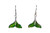 Whale Tail Alaskan Jade Sterling Silver French Wire Earring | F&F Inc.

This elegant whale tail shaped Alaskan Jade piece is inlayed into a Sterling Silver french wire earring.  The measurements of the earrings are approximately .624" x .58".  The product ID is EJ-1221-S.

Genuine Jade (nephrite) is a fascinating gemstone and the state gem of Alaska. In prehistoric times, prized for its toughness, jade was used to make weapons, tools and later simple ornaments. Jade purportedly can protect you from evil, attract love and of course bring you good luck. It is now regarded as a symbol of energy and beauty. Stimulating creativity and mental agility along with harmony and balance. The jade we use comes from the Nana Region of Alaska.

Enjoy your unique piece of history!

Features:
Alaskan Jade
Whale Tail Mammoth Ivory
French Wire
Sterling Silver
Lifetime Guarantee!!