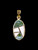 Small Oval Alaskan Mammoth Jade Inlay 14K Gold Pendant

This lovely small oval shaped Alaskan Mammoth Jade is inlayed into a 14K Gold pendant with 14K Gold bars.  This pendant comes with an 18" 14K Gold chain.  The dimensions of the Alaskan Mammoth Jade pendant is approximately .68" x .35".  The product id # is PMJ-1065-G

It is a 14K plate on sterling silver. The plating is with 30mils of 14k gold. Typically plating is done with 3mils of gold. We work with the extra gold plating to ensure your beautiful jewelry piece will have a strong gold color for years to come!!  

The pre-historic Mammoth tusks are found as a bi - product of the gold mining industry in Alaska. They are carbon dated to be approximately 25,800 years old.  The color of your mammoth tusk may vary due to the minerals in the ground water where the tusks are buried.  The varying color of the mammoth tusks make each piece of jewelry unique. Cracks and splits in the ivory occur naturally due to it’s great age.  Our materials are considered eco-friendly because no animals were harmed in the making of this beautiful piece of jewelry. 

Genuine Jade (nephrite) is a fascinating gemstone and the state gem of Alaska. In prehistoric times, prized for its toughness, jade was used to make weapons, tools and later simple ornaments. Jade purportedly can protect you from evil, attract love and of course bring you good luck. It is now regarded as a symbol of energy and beauty. Stimulating creativity and mental agility along with harmony and balance. The jade we use comes from the Nana Region of Alaska.
