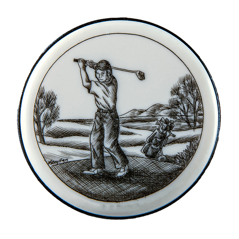 Male Golfer Vacuum Wine Pump