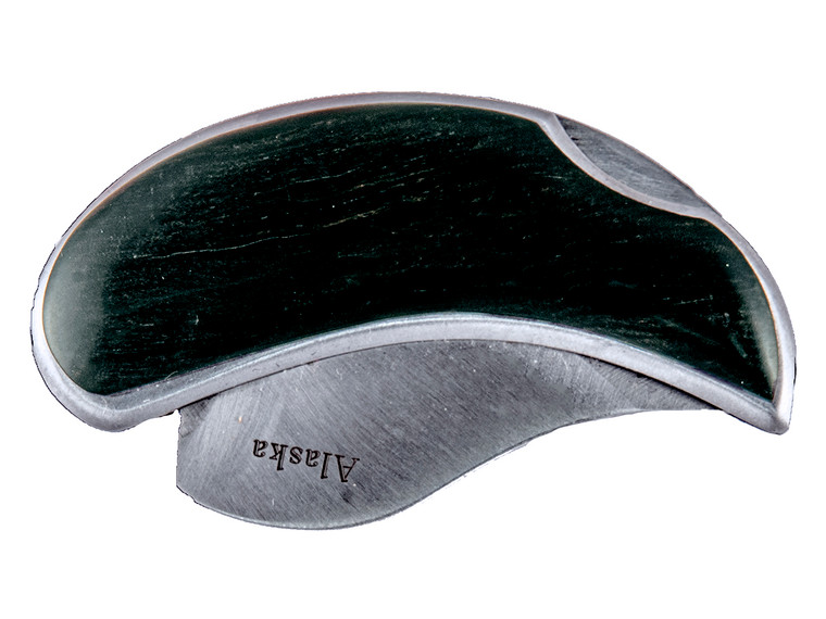 Ebony Pocket Ulu Closed
