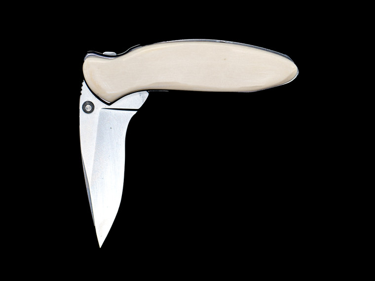 Antique Mammoth Ivory Kershaw 1600 Chive Speedsafe Assisted Opening Pocket Knife | F&F Inc.

This beautiful antique Mammoth Ivory is polished an placed on a Kershaw 1600 Chive Speedsafe Assisted Opening Pocket Knife.  The back of the knife has a belt clip/ money clip and the knifes come with the pictured sheath.  It is a lock blade knife and a useful pocket knife.  The artwork was originally hand etched by Linda Layden.  The dimensions of the Kershaw 1600 Chive Pocket knife with the blade closed are 2.95" x 0.92" x 0.53".  The blade itself is approximately 1.9" making the width of the knife with an open blade 4.85".  The SKU is NC 1600 - M.

It is a bead-blasted 1. 9” high-performance blade made of 420HC steel offers good edge retention and excellent corrosion resistance. With a matching stainless steel handle is resistant to corrosion and also finished with a non-reflective matte bead-blasted finish.  The acrylic resin is placed on top of the handle.  Handle features SpeedSafe assisted opening, secure frame lock, Tip-lock slider and convenient single-position pocket clip.  Capable of everyday cutting tasks at home or at work such as cutting zip-ties, stripping small wire, slicing fruit and removing staples.  Perfect for everyday carry in a pocket, purse, backpack, briefcase, on a belt or around the neck with the handle’s predrilled lanyard hole.

Pre-Historic Mammoth tusks are found as a bi - product of the gold mining industry in Alaska. They are carbon dated to be approximately 25,800 years old.  The color of your Mammoth tusk may vary due to the minerals in the ground water where the tusks are buried.  The varying color of the mammoth tusks make each piece of jewelry unique. Cracks and splits in antique mammoth tusks are a natural occurrence due to the age of the item.  Our materials are considered eco-friendly because no animals were harmed in the making of this one of a kind piece of jewelry. 

Enjoy your unique piece of history!

Due to State law, the sale of antique Mammoth Ivory is not allowed to be sold in the following states. California, Hawaii, Nevada, New Jersey, New York, and Oregon.  If the product is to be shipped to these states, the order will be cancelled and you will be notified!




Features:

Antique Mammoth Ivory

Made in the USA! 
Kershaw 1600
Stainless Steel 
Belt Clip/Money Clip
Speedsafe Assisted Opening
1.9" Blade
Lifetime Warranty