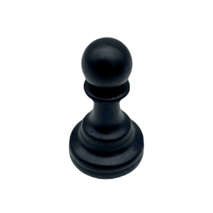 Single Weighted 95mm Tournament Piece - PAWN black Single Weighted 95mm Tournament Piece - PAWN black
