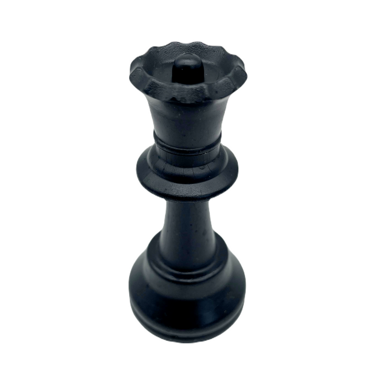 Single Weighted 95mm Tournament Piece - QUEEN black