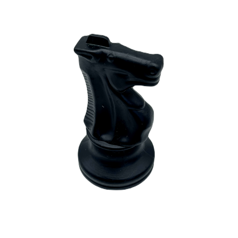 Single Weighted 95mm Tournament Piece - KNIGHT black