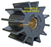 Impeller 8 Blade Neo | Nitrile J53-505