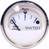 Faria Potable water tank level gauge White face + Chrome bezel 2" Diameter
