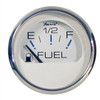 Faria Fuel gauge White face + Chrome bezel 2" Diameter