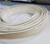 White PVC trailer strip for bearer top - sold per meter