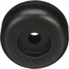 Boat Trailer End Cap Roller Black 3"