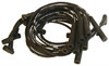 MSD Street Fire Spark Plug Wire Set, 8.0mm, Black, Straight Boots, BBC 454