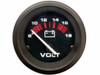 Mercury-Mercruiser 79-895286Q01 VOLTAGE GAUGE Black Face,