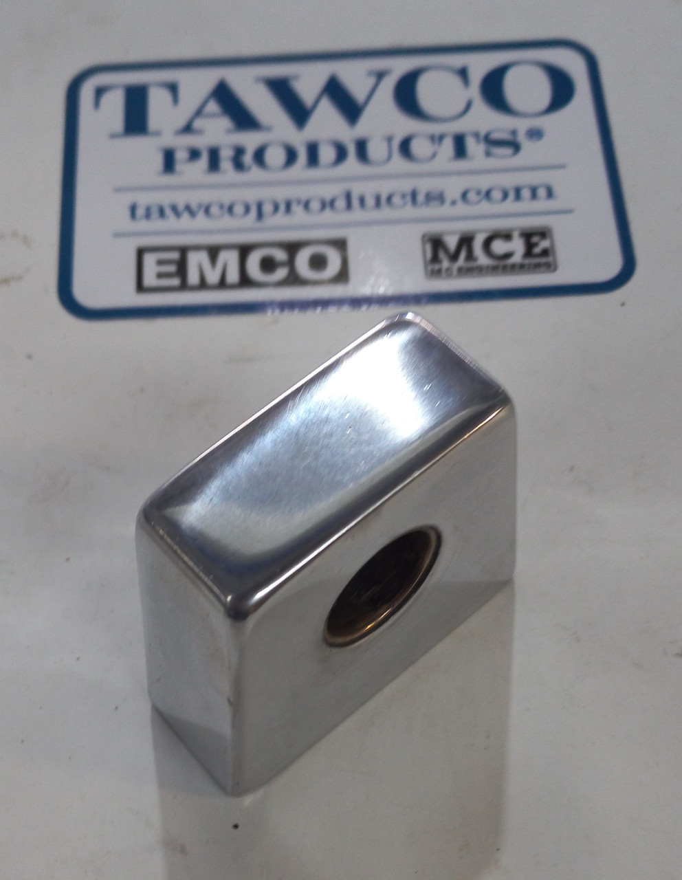 Transom Pillow Block for shaft. End block