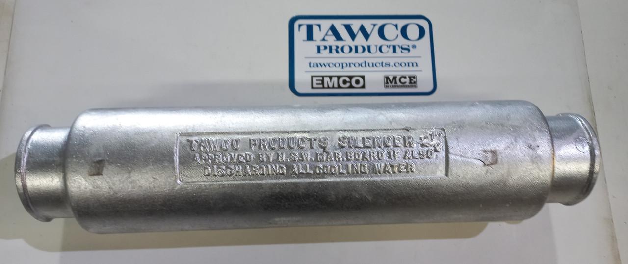 Marine mufflers old style by Tawco