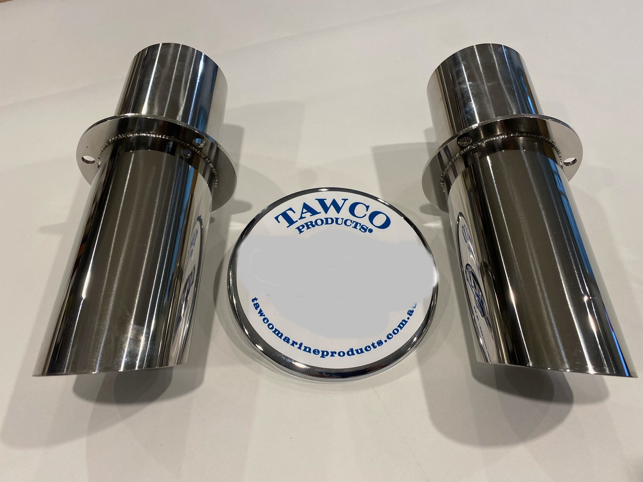 Exhaust angle tip alum outlet set