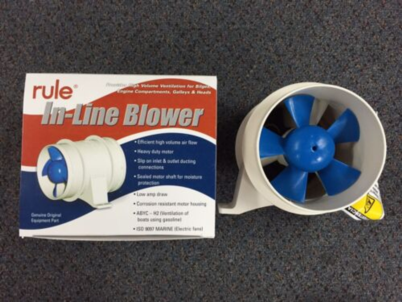 Rule Bilge Blower 12 volt  - 24 volt  3”