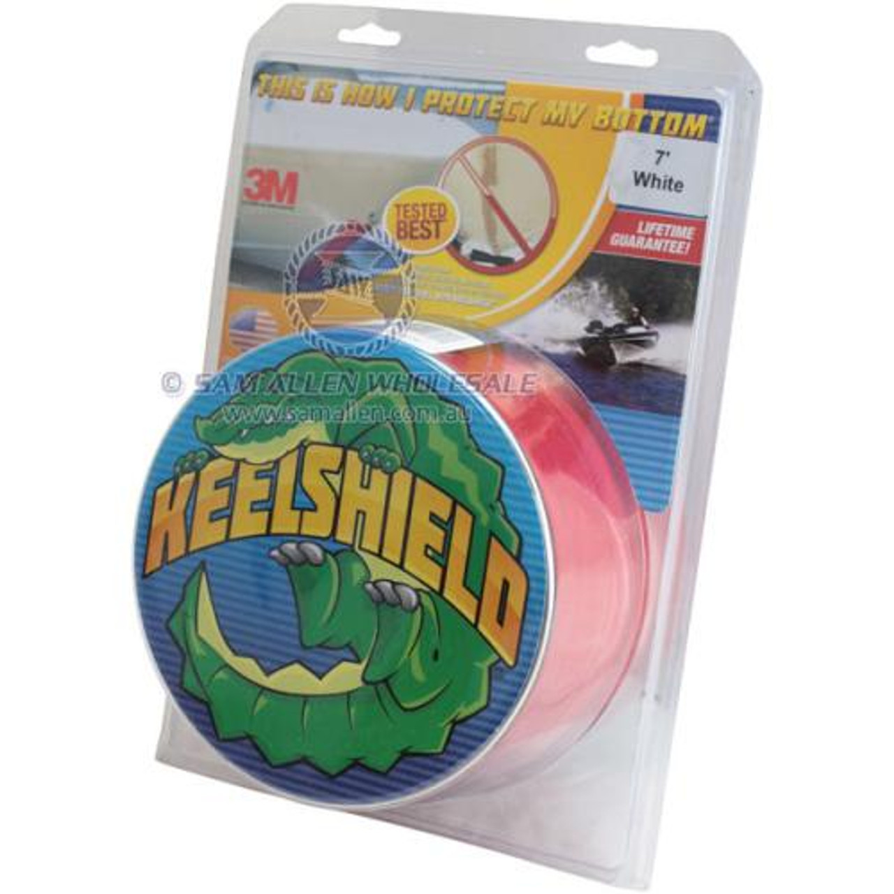 Keel Shield / Guard White 6'